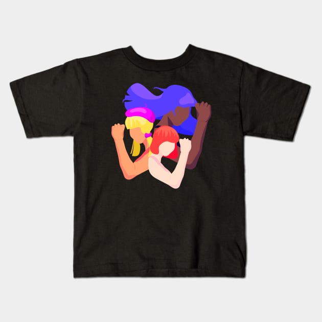 Feminist Kids T-Shirt by tatadonets